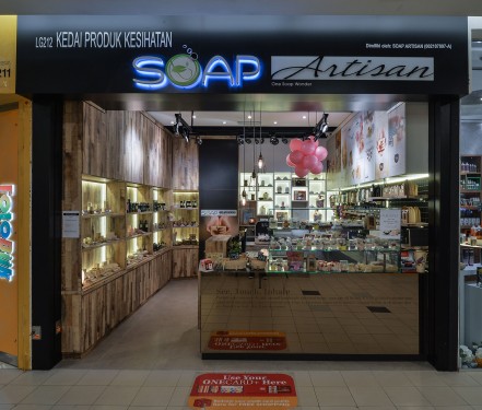 Soap Artisan at One Utama Shopping Mall